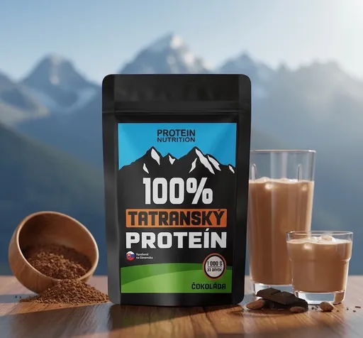 100% Tatranský Proteín - Protein Nutrition 1000 g Vanilka + Stévia