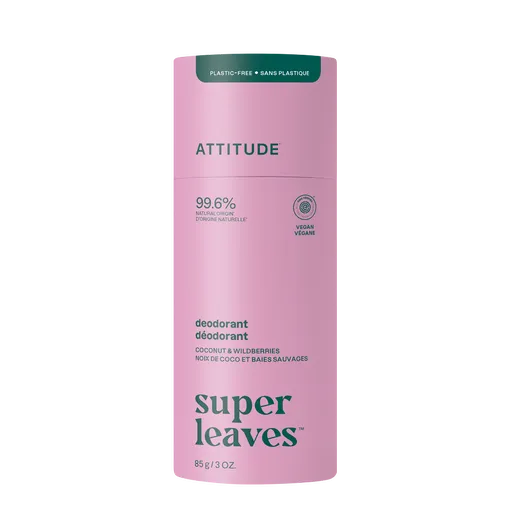 ATTITUDE Super leaves Prírodný tuhý dezodorant Listy bieleho čaju 85 g