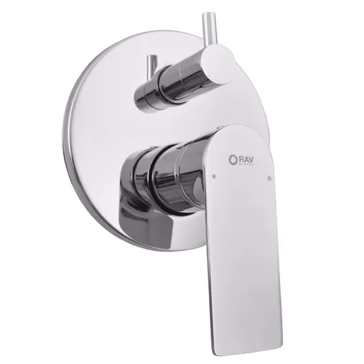 RAV SLEZÁK Nil vaňová batéria vrátane podomietkového telesa chróm NL185