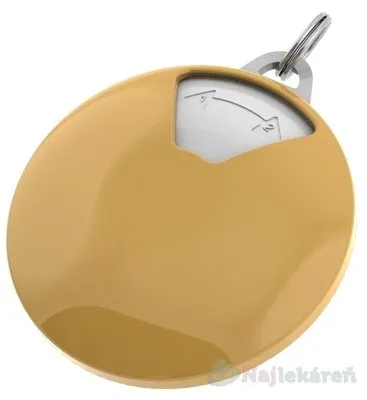 Dávkovač liekov typ 05 vreckový broskyňový / biely 1ks