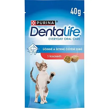 Dentalife Cat s lososom, 40 g (7613036725286)