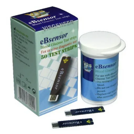 EBSENSOR Diagnostické prúžky 50 kusov