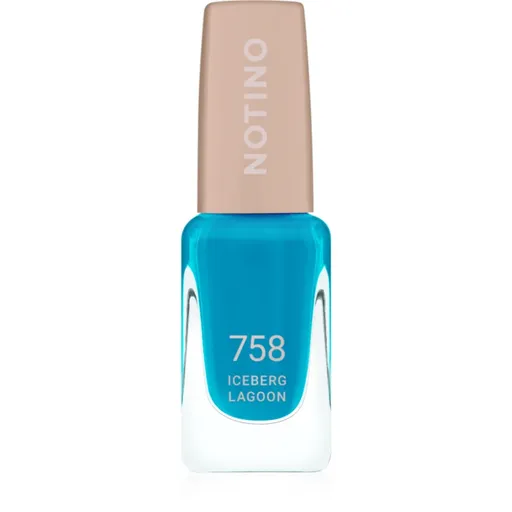 Notino Gel Effect Nail Polish lak na nechty s gélovým efektom 758 Iceberg Lagoon 10 ml
