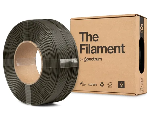 "The Filament" by Spectrum TF-24157, ReFill, PLA Matte, 1.75mm, MILITARY OLIVE, 1kg