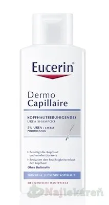 Eucerin DermoCapillaire 5% Urea šampón 250ml
