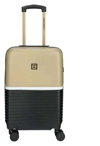 Palubný kufor Enrico Benetti Princetown S Black/Camel