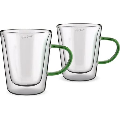 Lamart LT9118 2-dielna súprava pohárov Tea Vaso, 300 ml, zelená