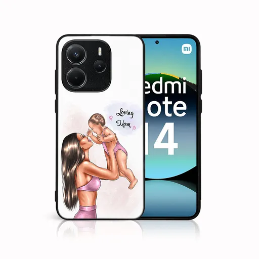 MY ART Ochranný kryt pre Xiaomi Redmi Note 14 LOVING MOM (115)