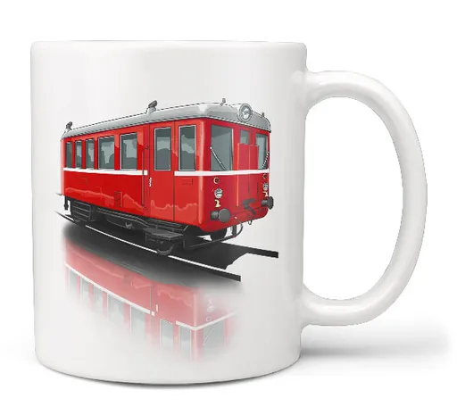 Hrnček Hurvínek – motorový vozeň 131.1 (Náplň hrnčeka: Žiadna)