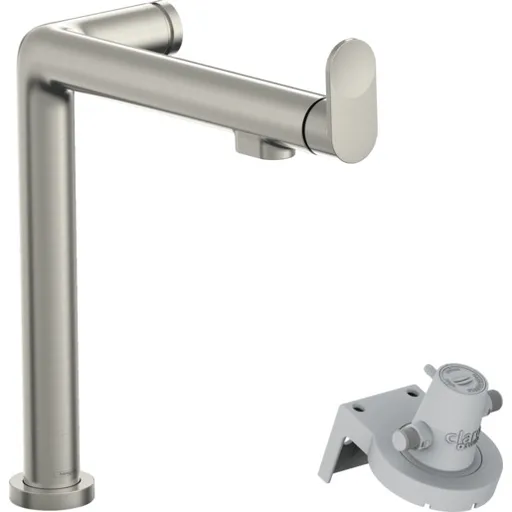 Hansgrohe Aqittura drezová batéria bez výpuste nerez 76804800