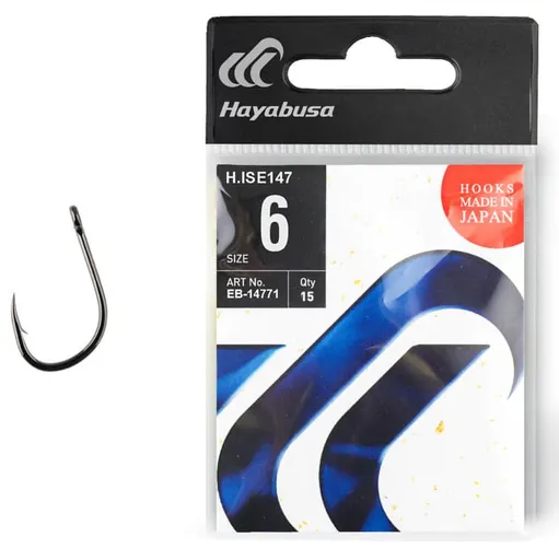 Hayabusa háčiky h.ise147 bn 15 ks - veľkosť 12