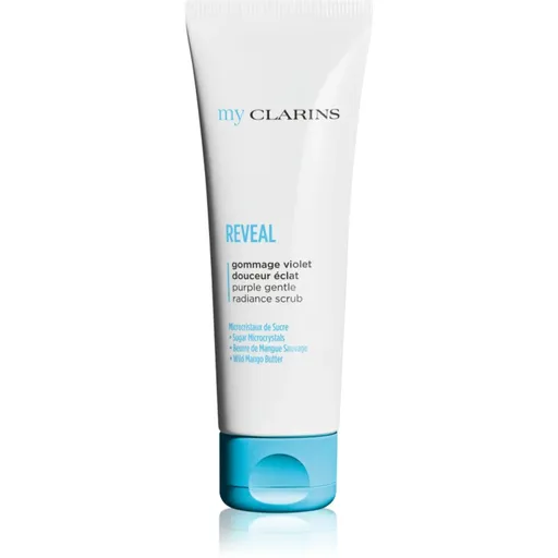 Clarins My Clarins Reveal Purple Gentle Radiance Scrub obnovujúci peeling 50 ml