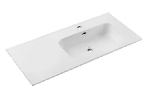 ArtCom Keramické umývadlo GO2 100 P | biely lesk 100 cm