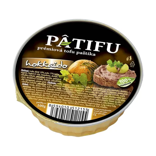 PATIFU ​​Prémiová tofu paštéta hokkaido 100 g