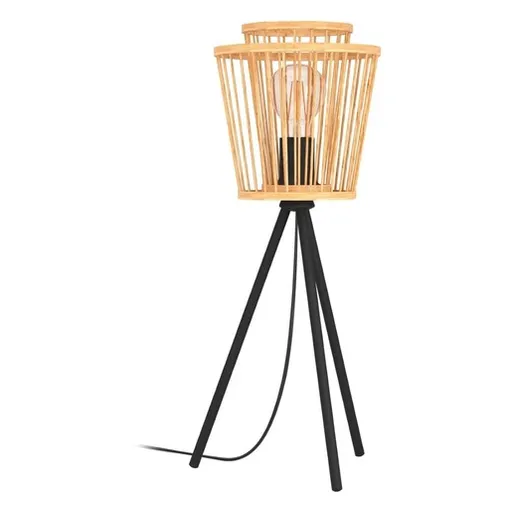 Stolová lampa Eglo HYKEHAM čierna 43854