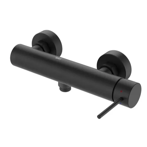 Sprchová batéria SAT Aurum bez sprchového setu 150 mm čierna matná SATBAUR268C