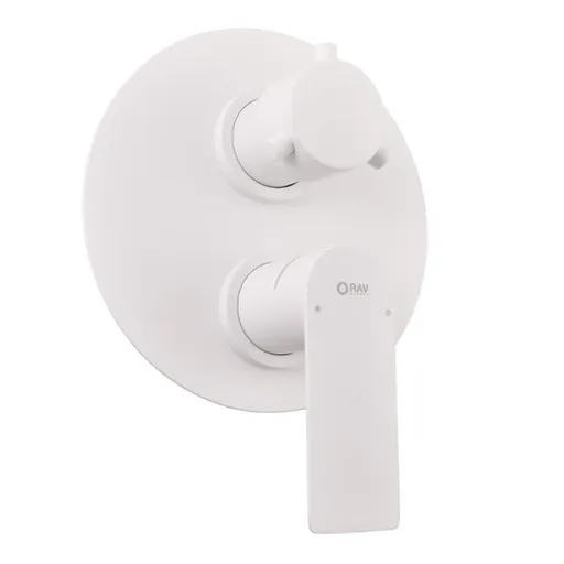 RAV SLEZÁK Nil vaňová batéria vrátane podomietkového telesa matná biela NL186KBMAT