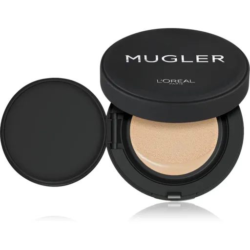 L’Oréal Paris x Mugler dlhotrvajúci kompaktný make-up pre plné krytie odtieň 04 Warm Light / Illusion 4 Medium 23 ml
