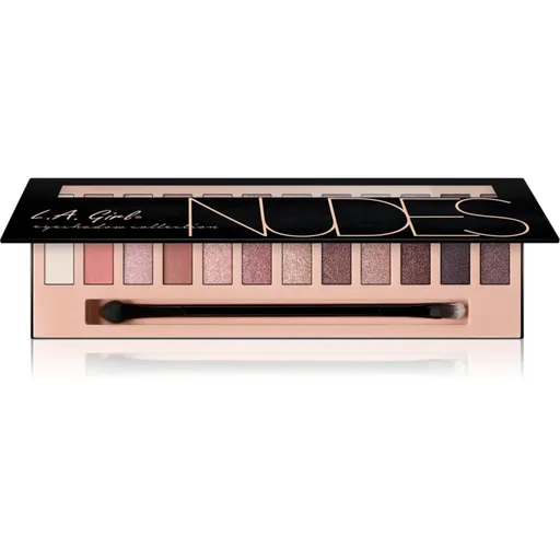 L.A. Girl Cosmetics Beauty Brick Collection paletka očných tieňov odtieň Nudes 12 g