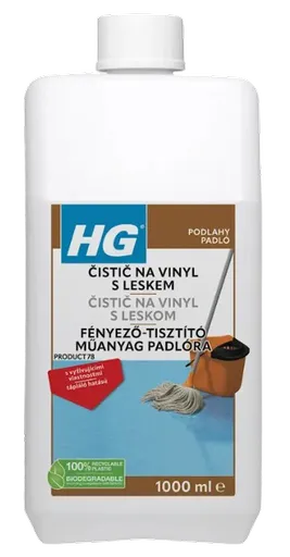 HG 118 - Vyživujúci čistič s leskom na podlahy z umelých materiálov 1 L