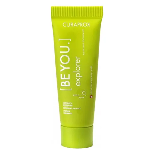 CURAPROX Be You Single Explorer Bieliaca zubná pasta mini 10 ml