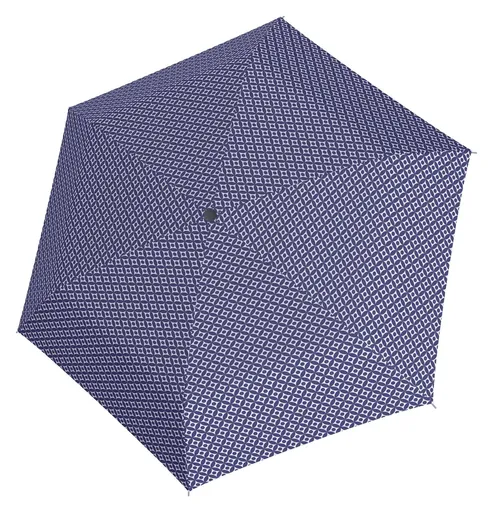 Skladací dáždnik Doppler Carbonsteel Mini Slim Minimals Blue