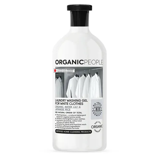 ORGANIC PEOPLE Eko Prací gél na bielu bielizeň 1000 ml