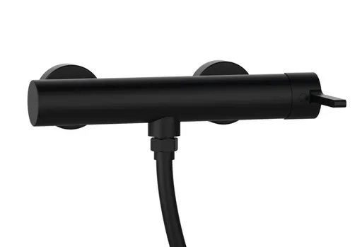 SAPHO - ICONIC nástenná sprchová batéria, čierna mat AF011B