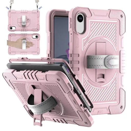 SOLID Odolný obal pre Xiaomi Redmi Pad 2 svetloružový