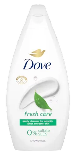 DOVE FRESH CARE - Dámsky sprchovací gél so sviežou vôňou 0,45 L