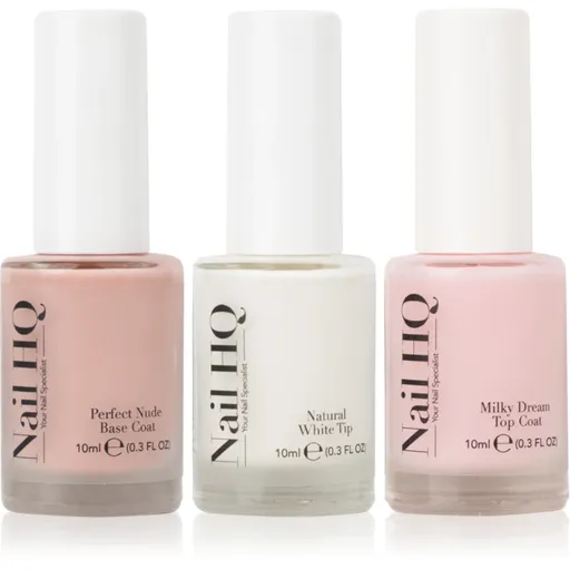 Nail HQ French Manicure Trio Set lak na francúzsku manikúru