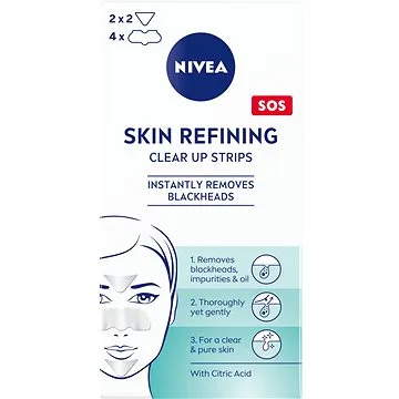 NIVEA Skin Refining Clear-Up Strips 6 ks (9005800320700)