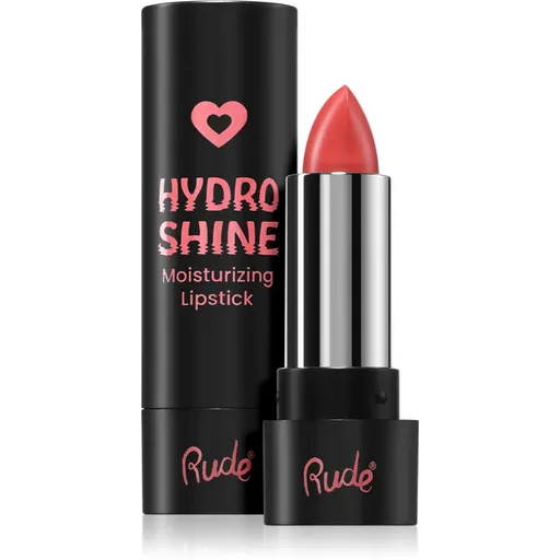 Rude Cosmetics Hydro Shine Moisturizing Lipstick krémový hydratačný rúž odtieň Sweet Rose 3.7 g
