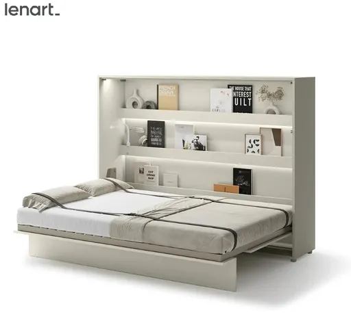 Dig-net nábytok Sklápacia posteľ Lenart BED CONCEPT BC-04 kašmír | 140 x 200 cm