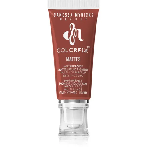 Danessa Myricks Beauty Colorfix Mattes multifunkčné líčidlo na oči, pery a tvár odtieň Chestnut 10 ml