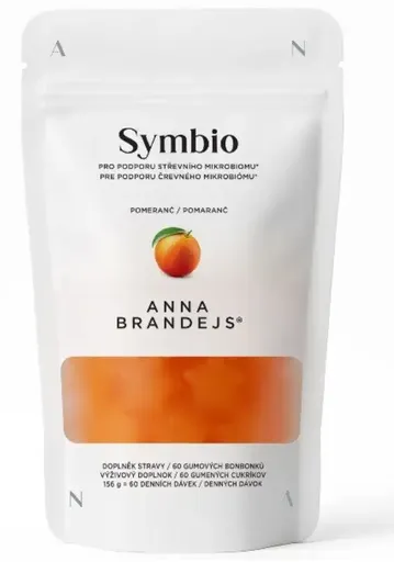 ANNA BRANDEJS Symbio na podporu črevného mikrobiomu 60ks