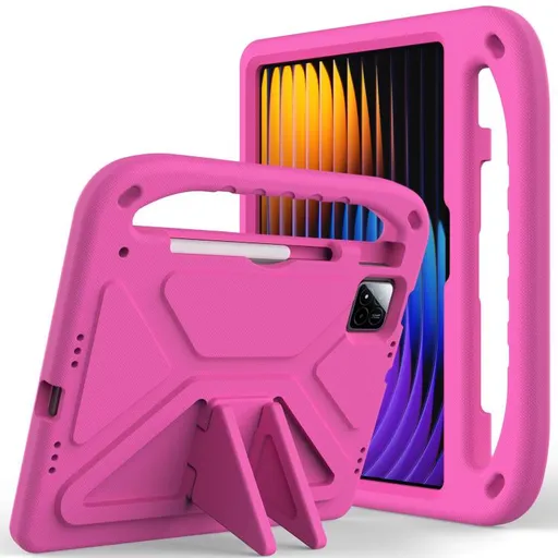 KIDDO Detský obal pre Xiaomi Pad 7 / Pad 7 Pro ružový
