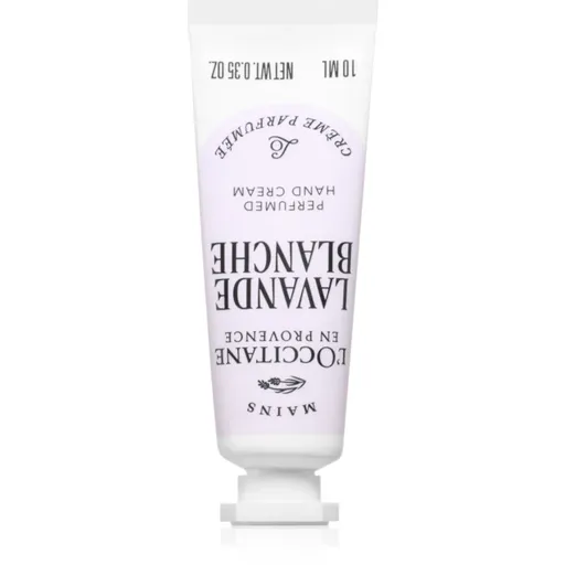 L’Occitane Lavande Blanche upokojujúci krém na ruky 10 ml
