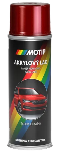 AUTOSPREJ ŠKODA - Metalíza na auto v spreji AC9885 - hot chili 0,2 L