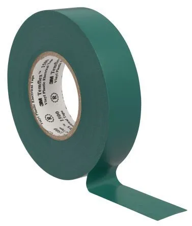 3M Temflex 1500 Elektroizolačná páska, 19 mm x 20 m, zelená