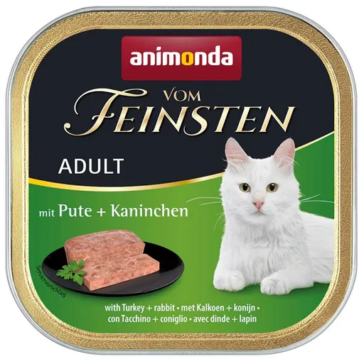 Animonda Vom Feinsten Adult morka a králik 16 x 100 g