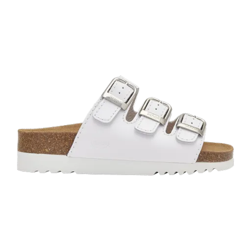 Papuče Scholl Rio Wedge AD, biele, veľkosť 37, 37 EU