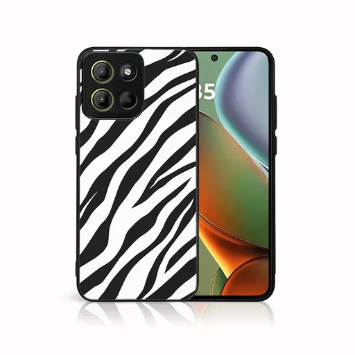 MY ART Ochranný kryt pre Motorola Moto G15 / Moto G15 Power ZEBRA (237)