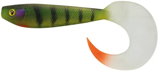 Fox rage gumová nástraha new pro grub colours uv stickleback-8 cm