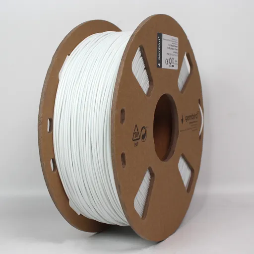 GEMBIRD 3DP-PLA-FL-01-W, 3D filament, PLA flexibilný, 1,75mm, 1000g, biela