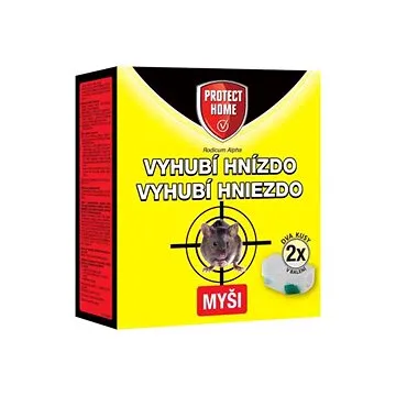 Rodenticid RODICUM APLHA mäkká návnada+stanička 2× 2× 5g (6845)