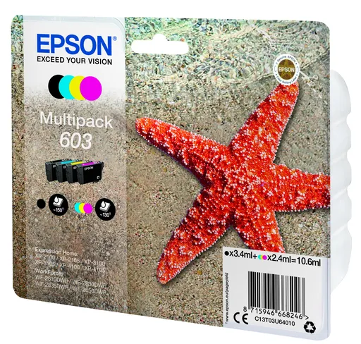 Epson 603 C13T03U64010 CMYK originálna sada