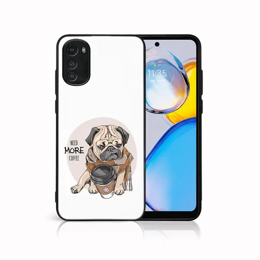 MY ART Ochranný kryt pre Motorola Moto E32 / E32s MORE COFFEE (184)