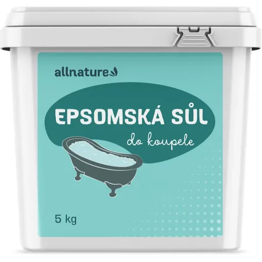 Allnature Epsomská soľ soľ do kúpeľa 5000 g