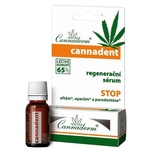 CANNADERM Cannadent regeneračné sérum na afty a opary 5 ml